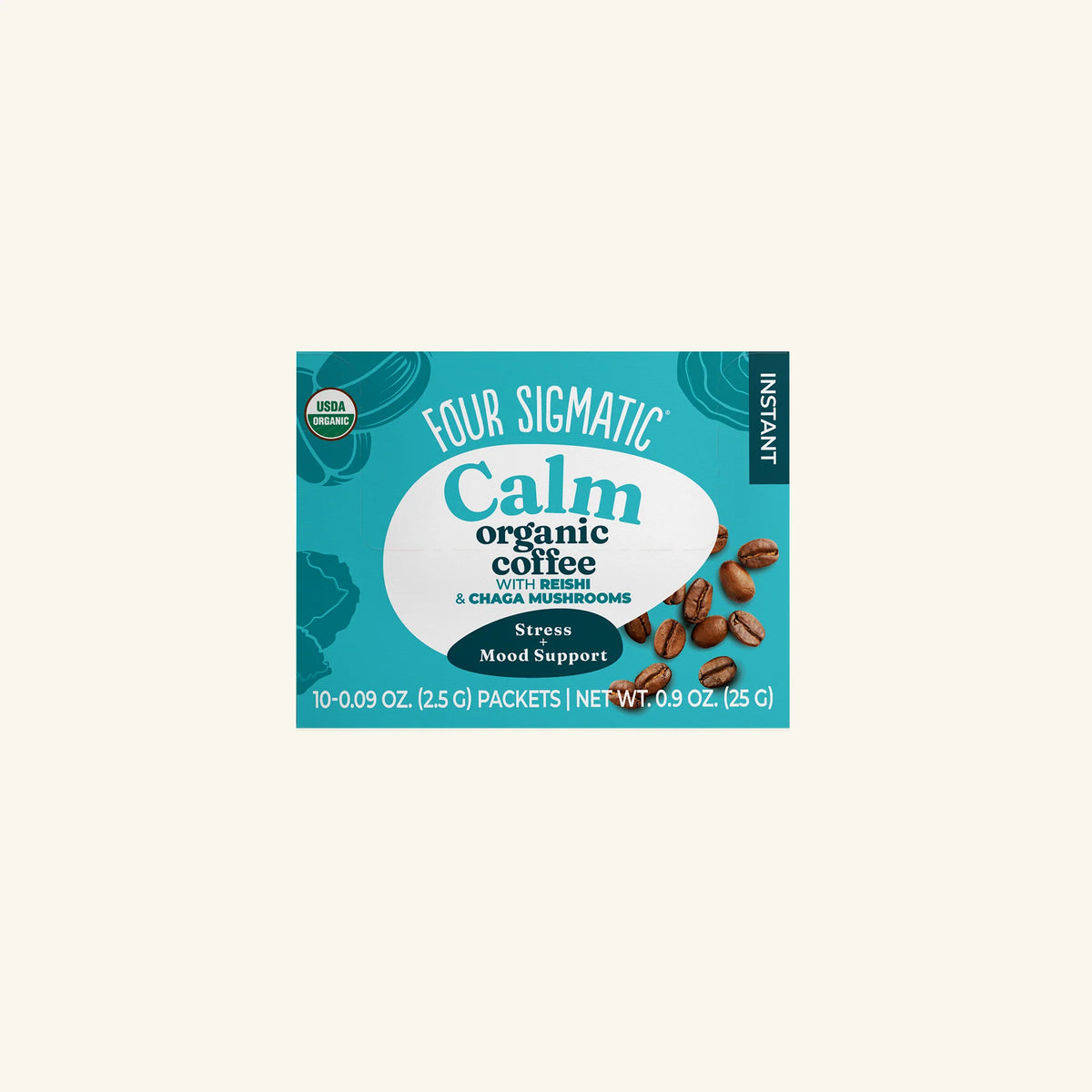 Calm Instant Coffee, Packets