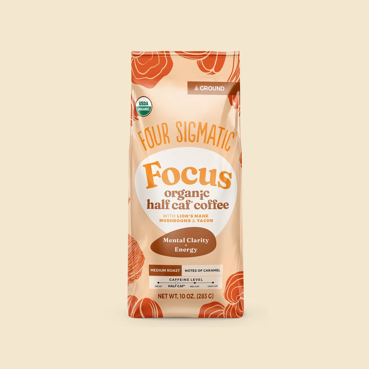Focus Half Caf Ground Coffee - Medium